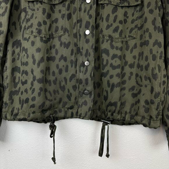 Rails Collins Green Leopard Jacket XS - Picture 4 of 11